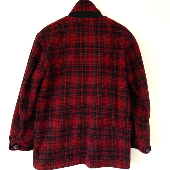 Made In USA. Plaid/Tartan Barn Coat Chore Jacket - Picture 4 of 8